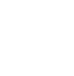 circular white wave icon